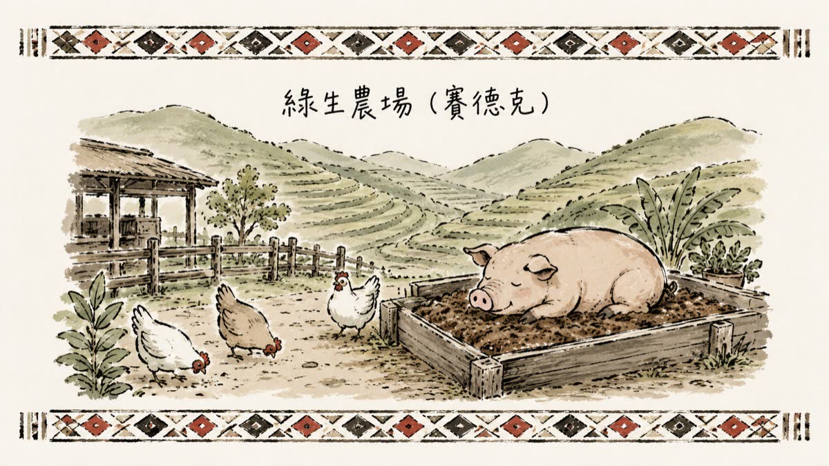綠生農場：賽德克族的自然農業，種出「真正的」食物