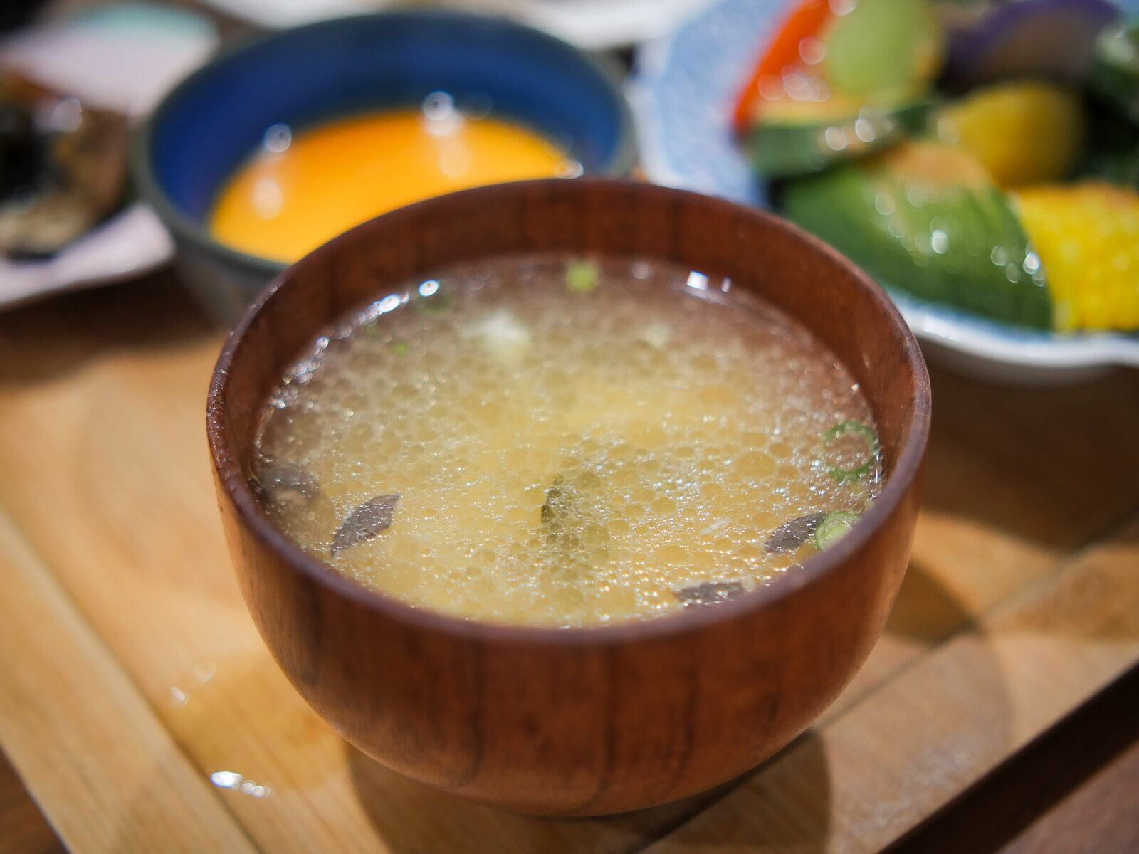 每一份定食都有的湯